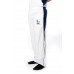 White Playing Trousers- Navy Blue Mesh - Simply Cricket 